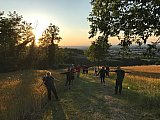 Tramonto al colle di Tizzano