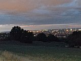 Tramonto e stelle sui Colli Bolognesi