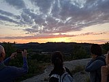Tramonto e stelle sui Colli Bolognesi