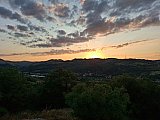 Tramonto e stelle sui Colli Bolognesi