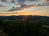Tramonto e stelle sui Colli Bolognesi